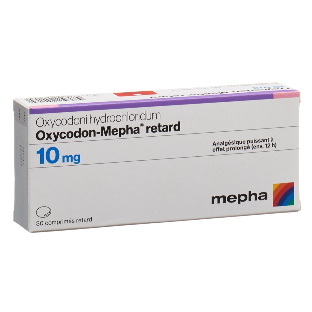 OXYCODON Mepha cpr ret 10 mg 30 pce