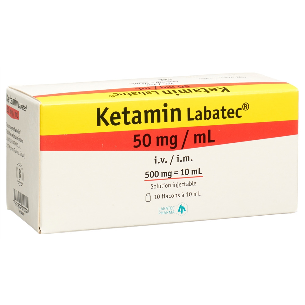 Ketamin Labatec 50 mg/ml, solution injectable / solution à diluer pour perfusion