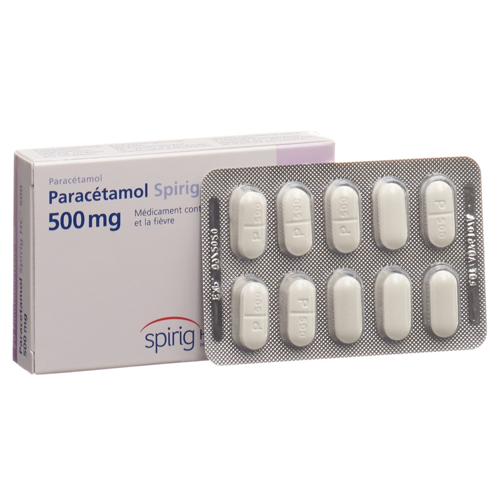 PARACETAMOL Spirig HC cpr pell 500 mg 20 pce