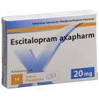 ESCITALOPRAM axapharm cpr pell 20 mg 14 pce
