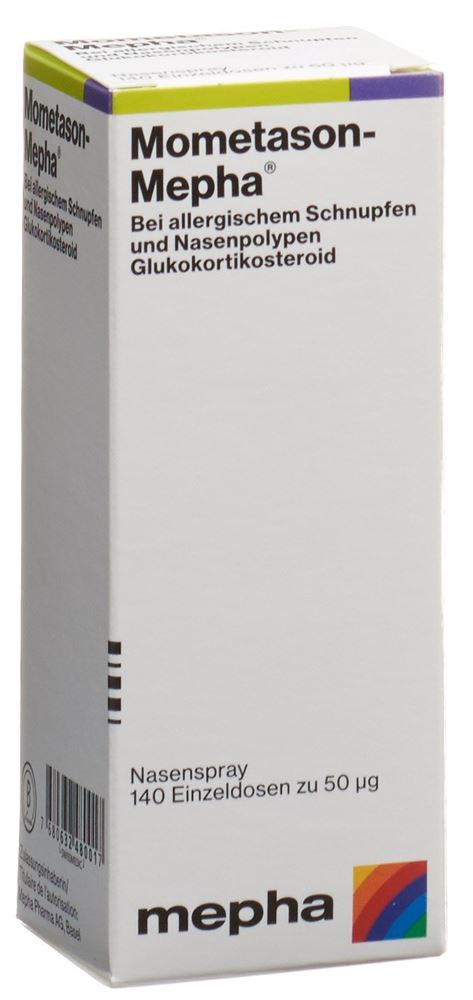 MOMETASON Mepha spray nasal 50 mcg 140 dos