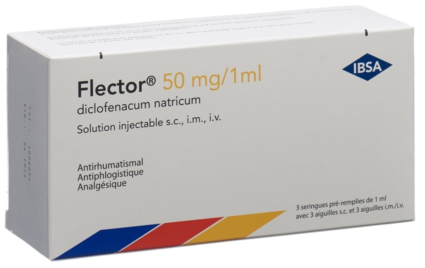 Flector 50 mg, soluzione iniettabile (siringa preriempita)