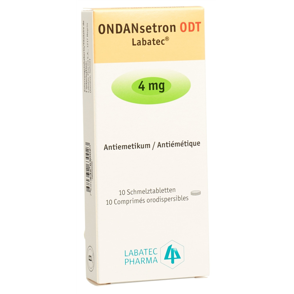 Ondansetron ODT Labatec 4 mg, comprimés orodispersibles