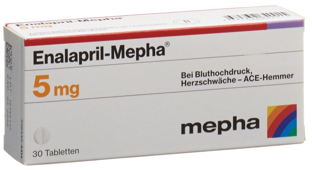 ENALAPRIL Mepha cpr 5 mg 30 pce