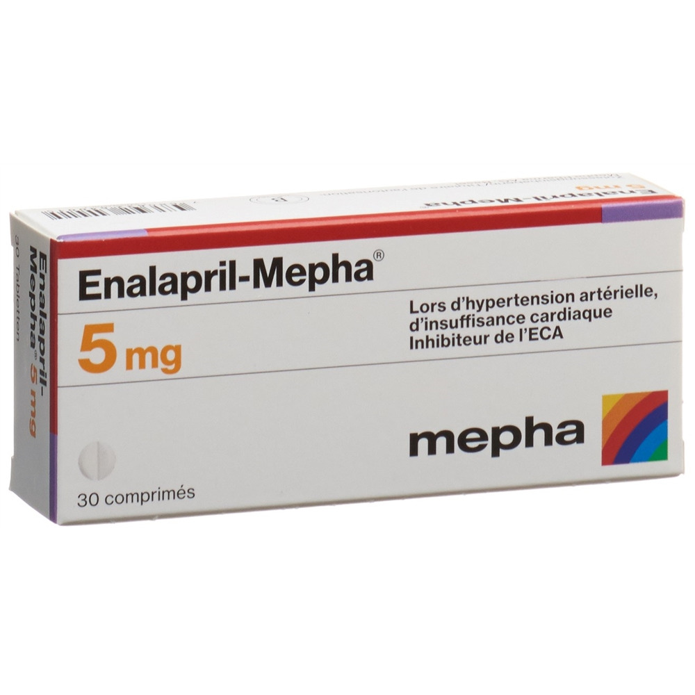 ENALAPRIL Mepha cpr 5 mg 30 pce