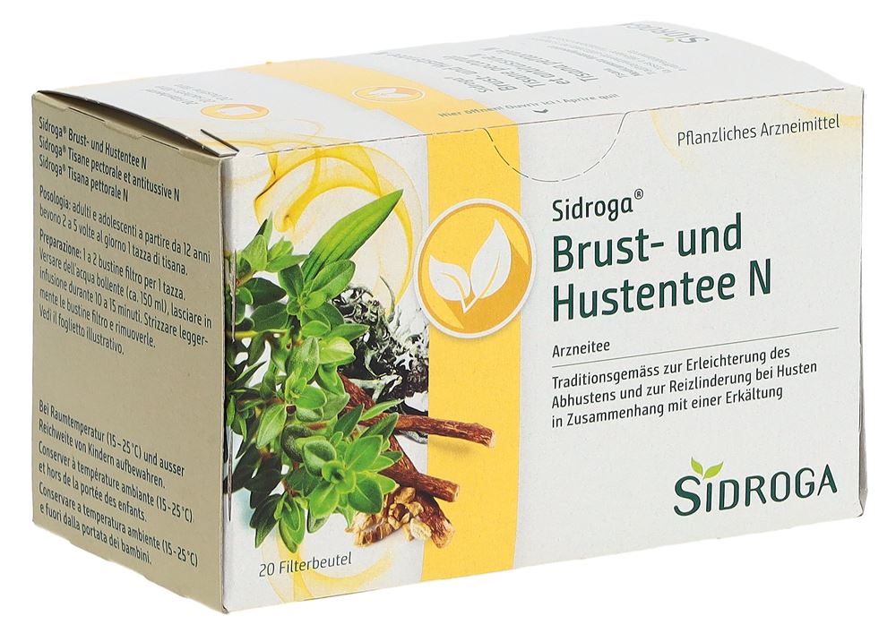 Sidroga Brust- und Hustentee N, Arzneitee