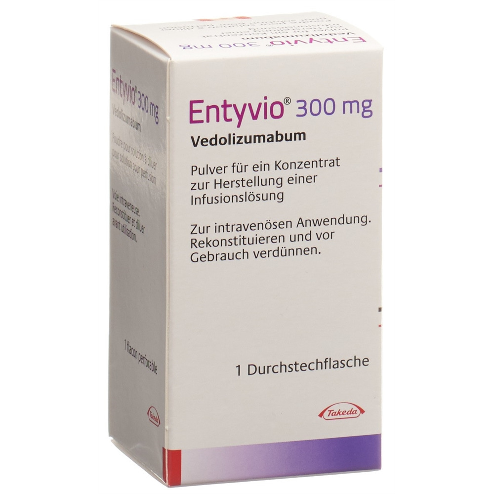 ENTYVIO subst sèche 300 mg flac