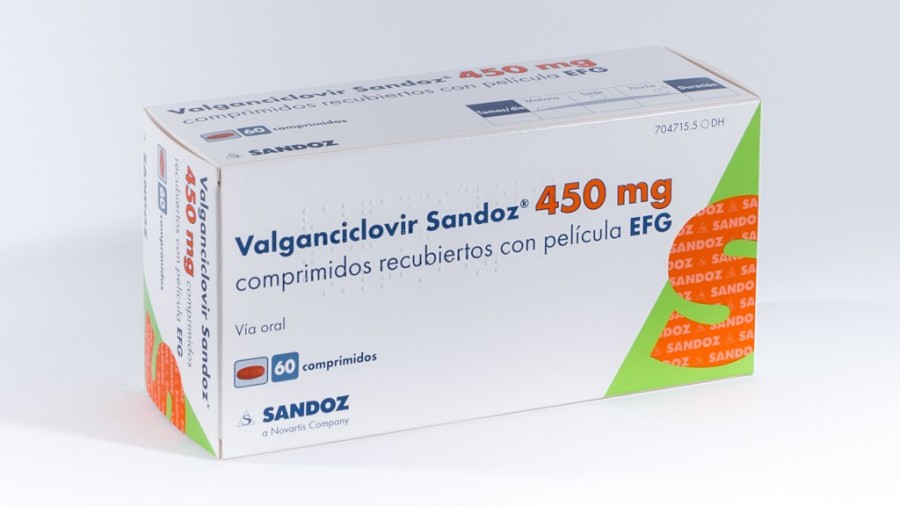VALGANCICLOVIR Mepha Lactab 450 mg 60 pce