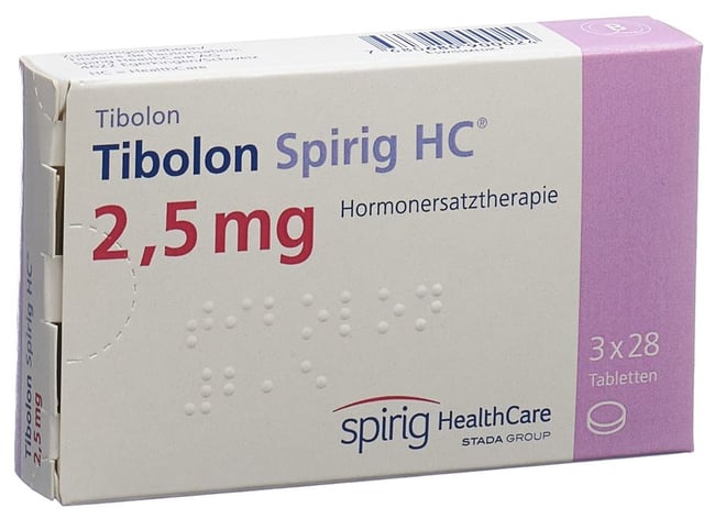 TIBOLONE Sandoz cpr 2.5 mg 3 x 28 pce