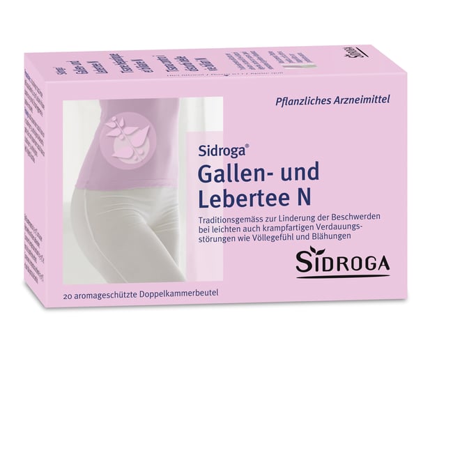 Sidroga Gallen- und Lebertee N, Arzneitee
