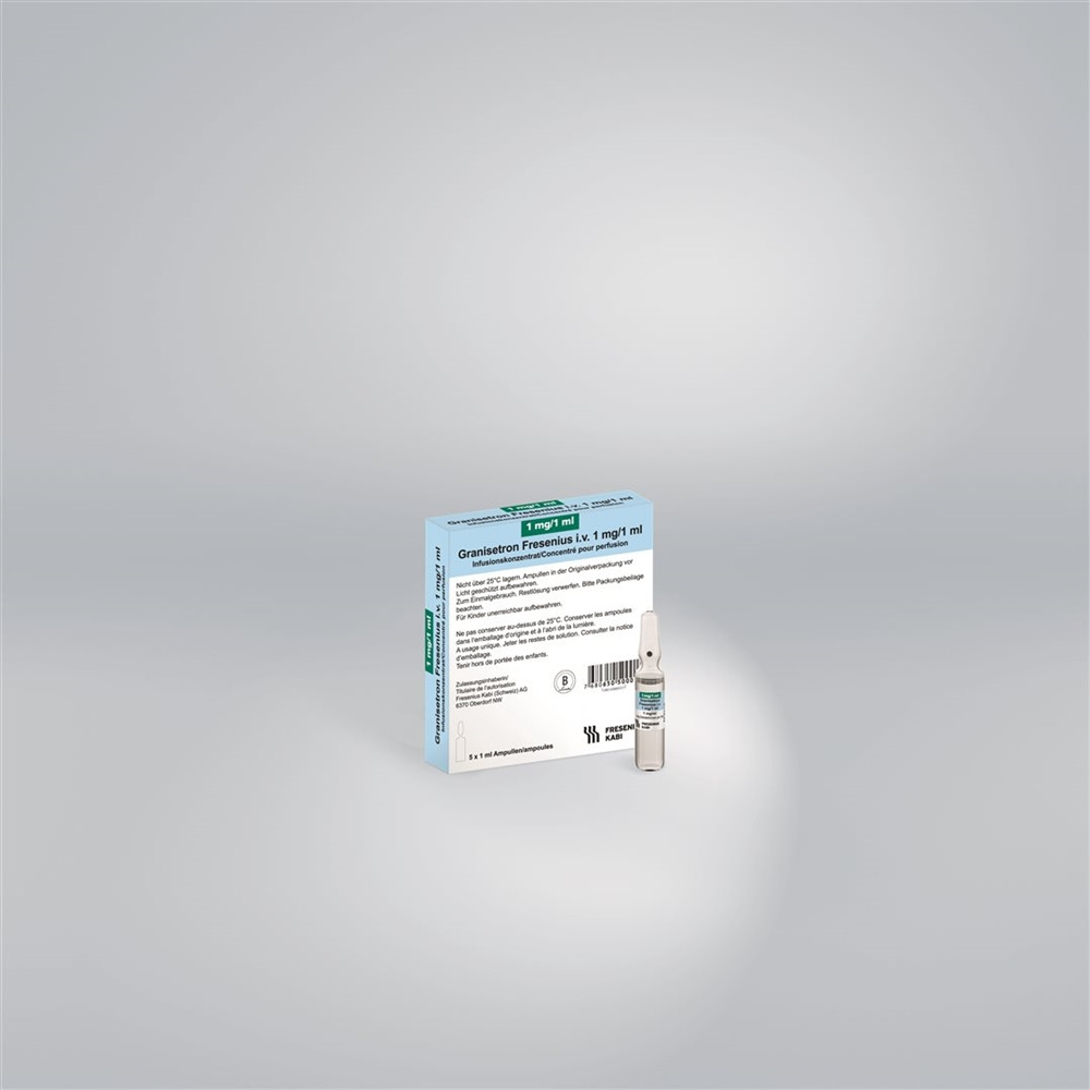 GRANISETRON Fresenius conc perf 1 mg/1ml 5 x 1 ml