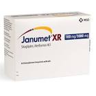JANUMET XR cpr pell ret 100/1000 mg 3 fl 28 pce
