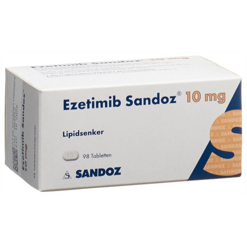EZETIMIBE Sandoz cpr 10 mg 98 pce