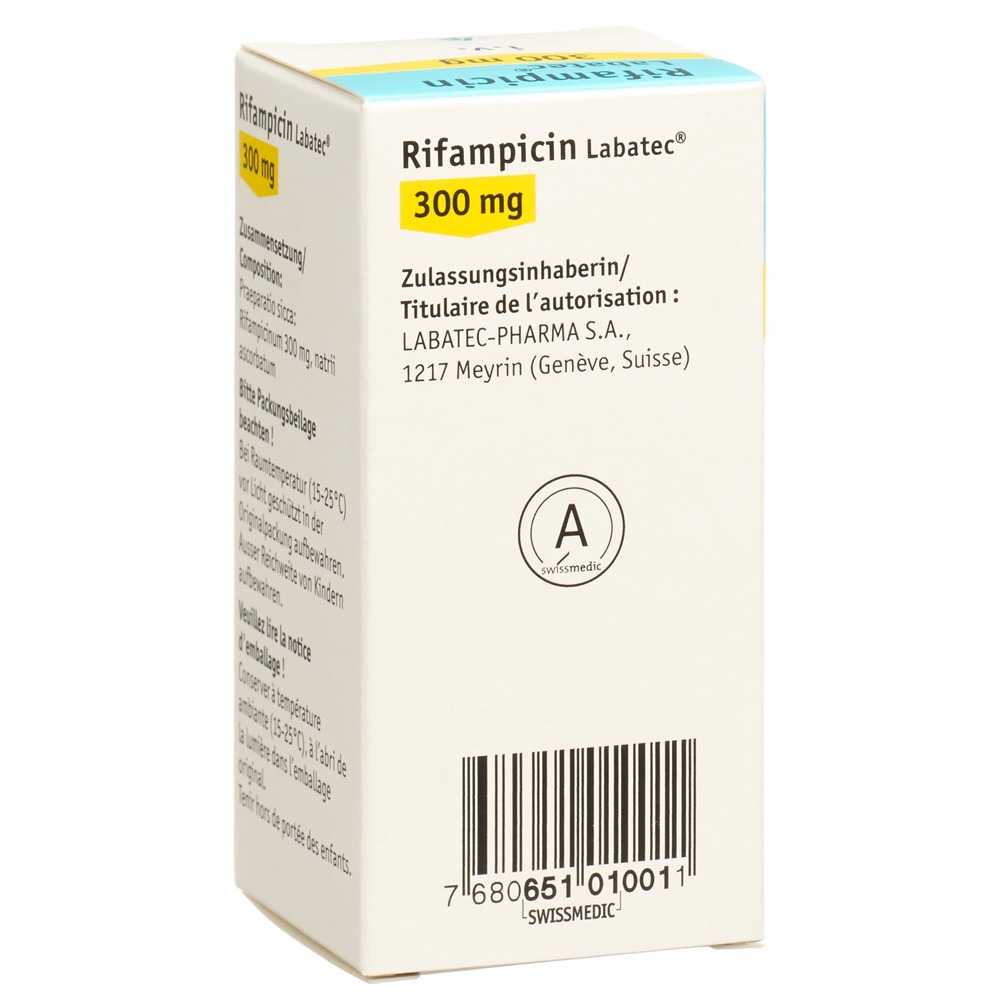 RIFAMPICIN Labatec 300 mg i.v. flac