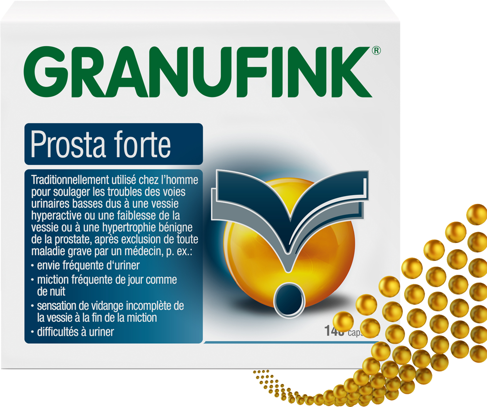 GRANUFINK Prosta forte caps 140 pce