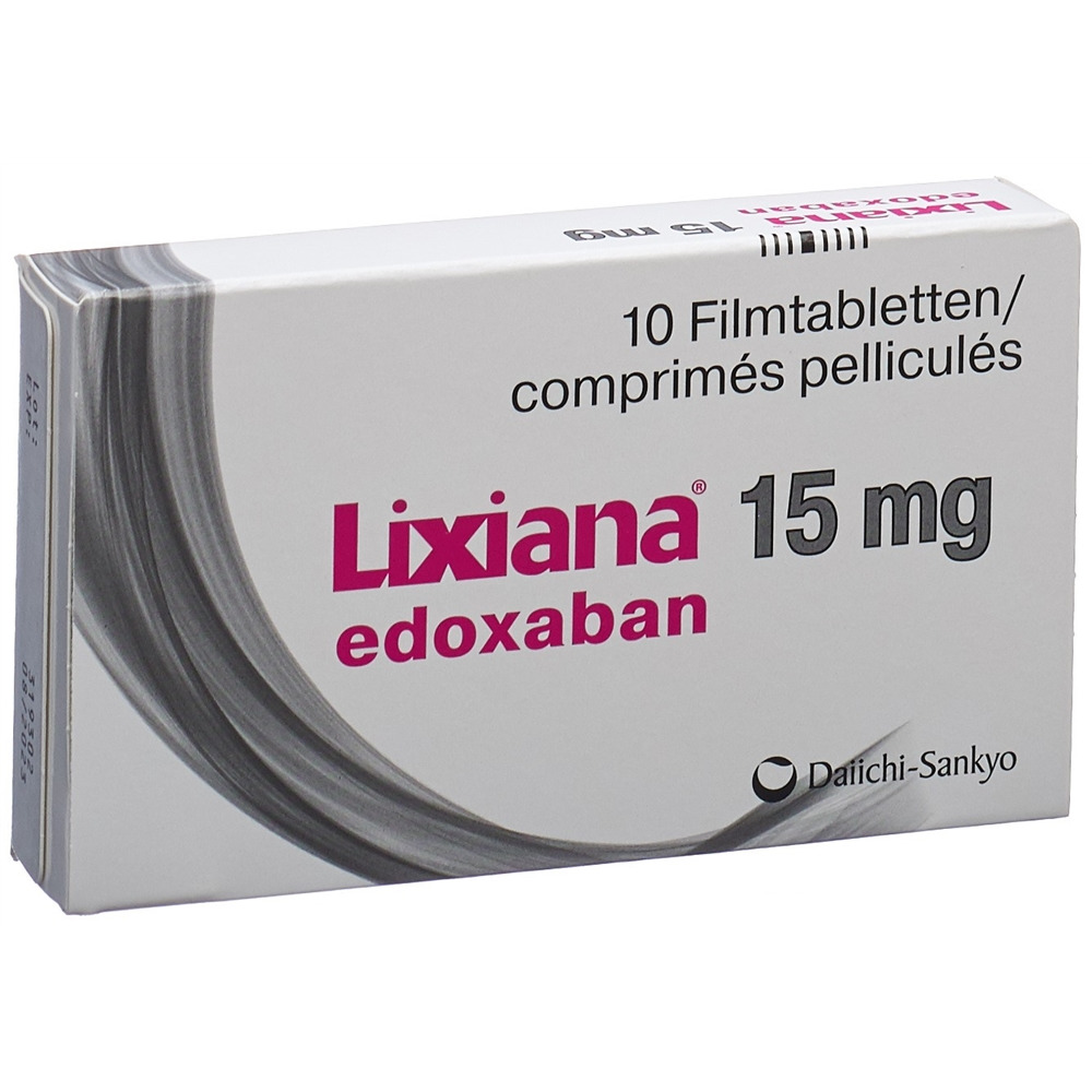 LIXIANA cpr pell 15 mg 10 pce