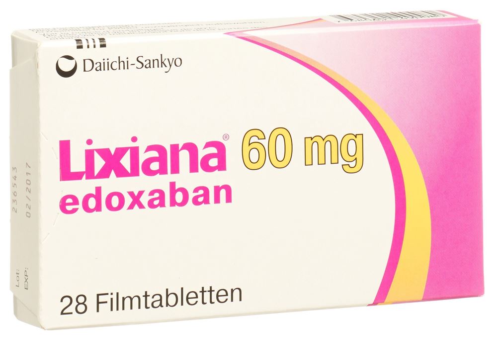 LIXIANA cpr pell 60 mg 28 pce