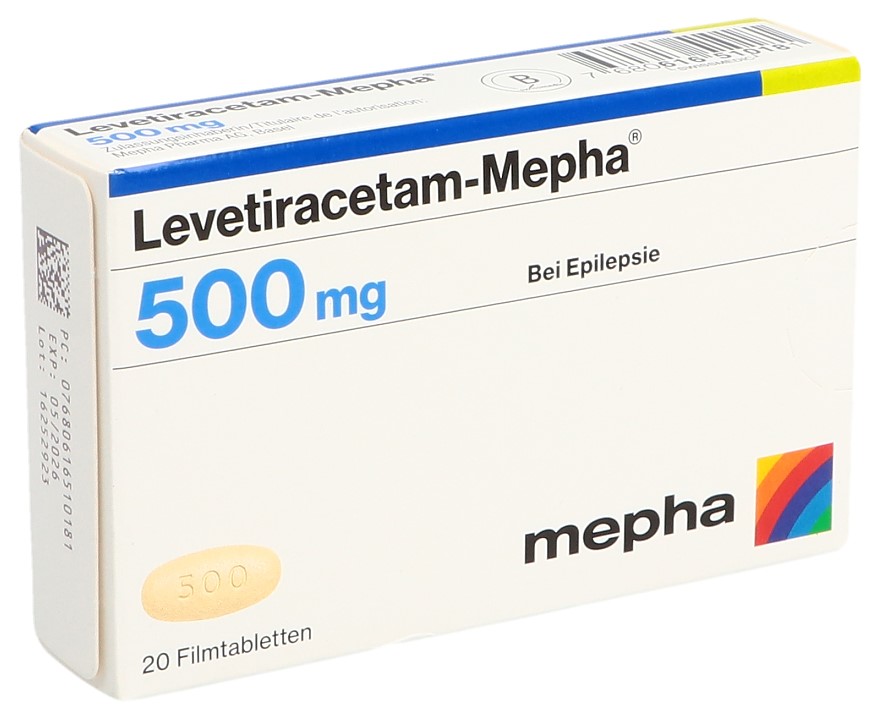 Levetiracetam Desitin 500 mg, Filmtabletten