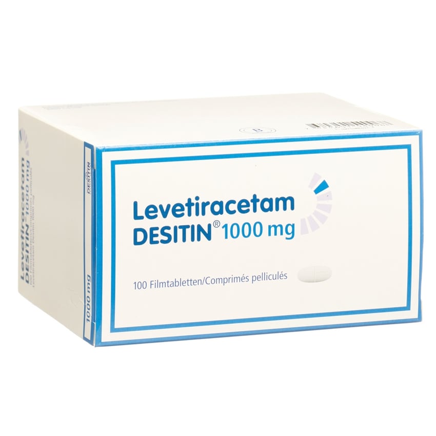 Levetiracetam Desitin 1000 mg, Filmtabletten