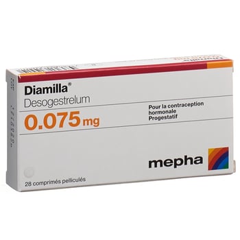 Diamilla 0.075 mg, Filmtabletten