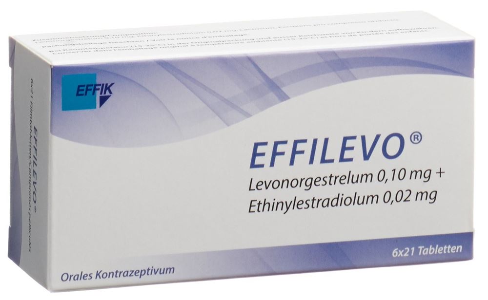 EFFILEVO cpr pell 0.10 mg/ 0.02 mg 6 x 21 pce
