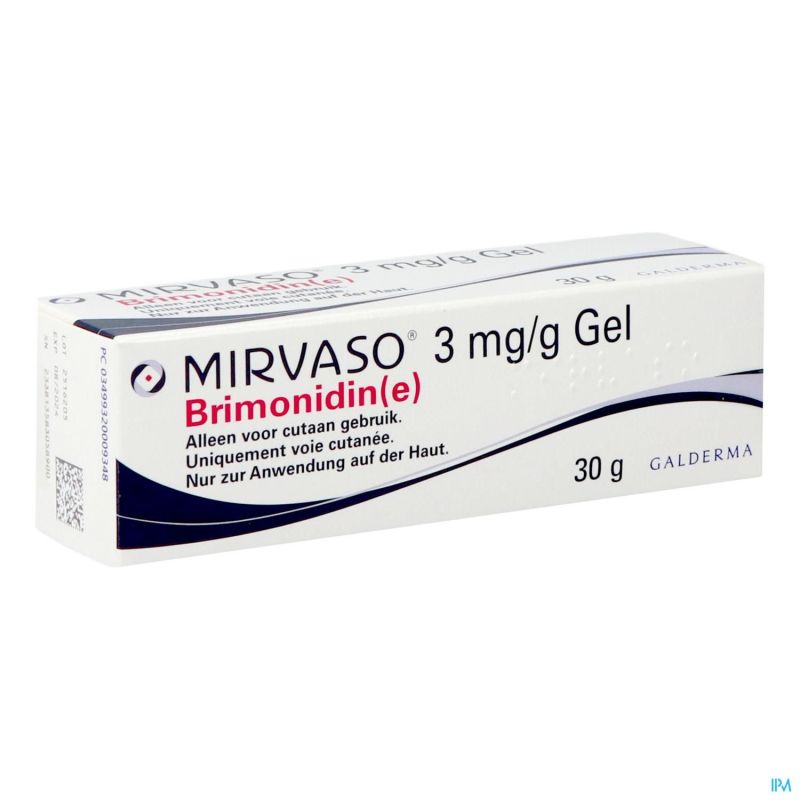 Mirvaso 3.3mg/g, Gel