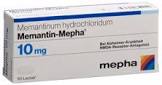 MEMANTIN Mepha Lactab 10 mg 50 pce