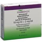 Simbrinza, Brinzolamid 10mg/ml, Brimonidintartrat 2mg/ml, Augentropfensuspension
