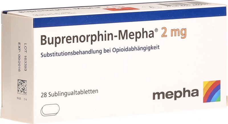 BUPRENORPHIN Mepha cpr subling 0.4 mg 28 pce