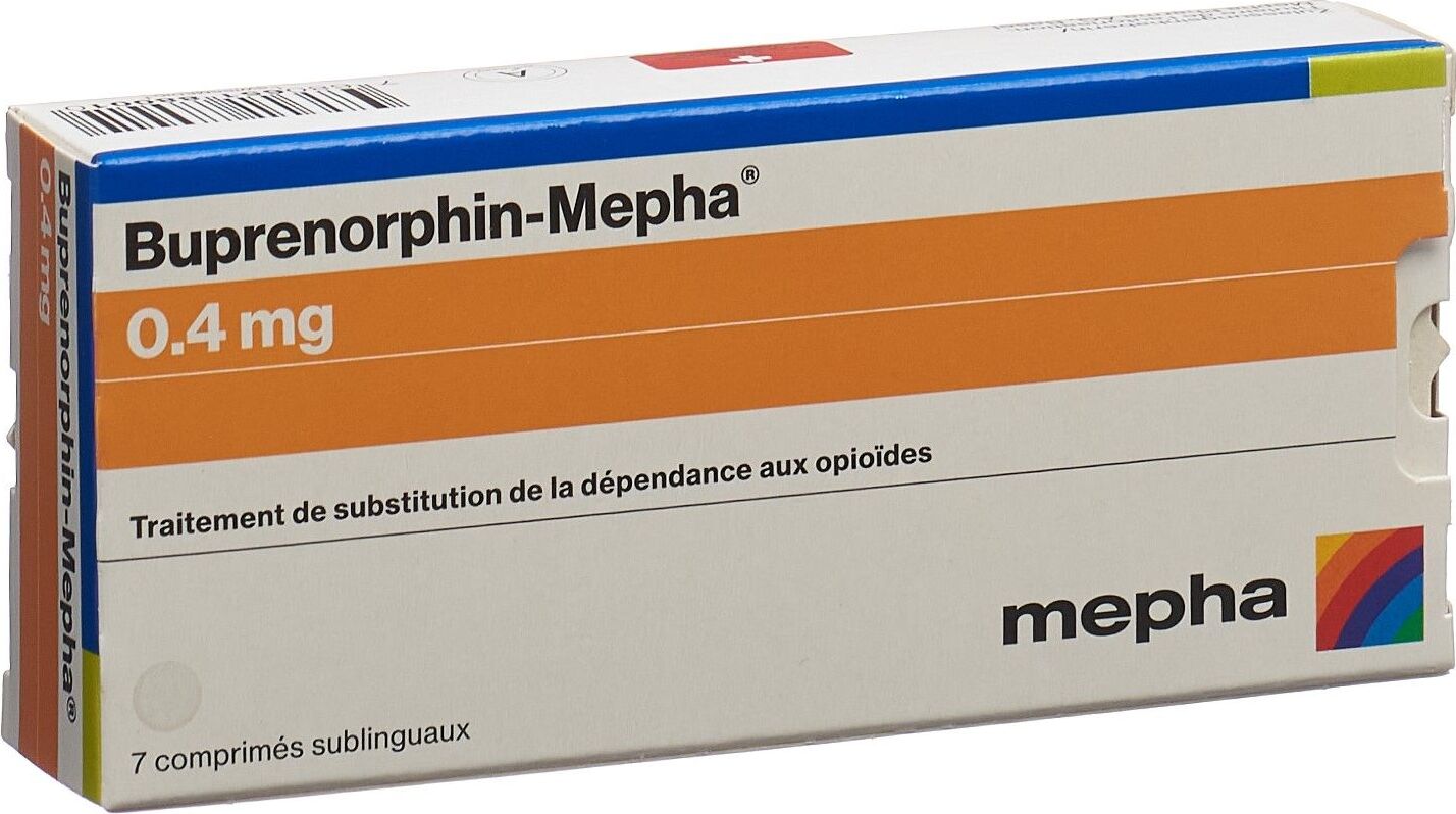 BUPRENORPHIN Mepha cpr subling 8 mg 28 pce