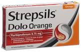 Strepsils Dolo Orange, Lutschtabletten