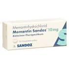 MEMANTINE Sandoz cpr pell 10 mg 50 pce