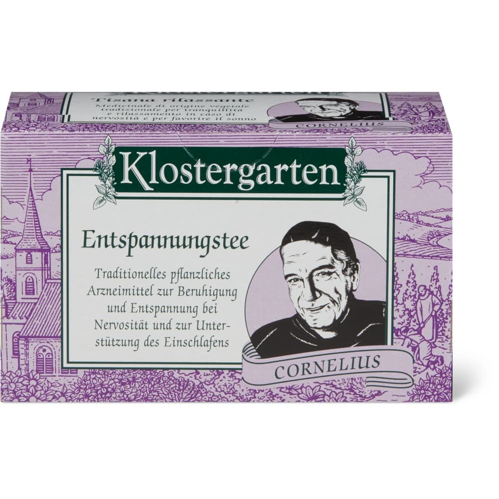 Klostergarten Entspannungstee Cornelius, Arzneitee