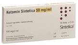 Ketamin Sintetica 50 mg/ml, soluzione iniettabile / concentrato per soluzione per infusione