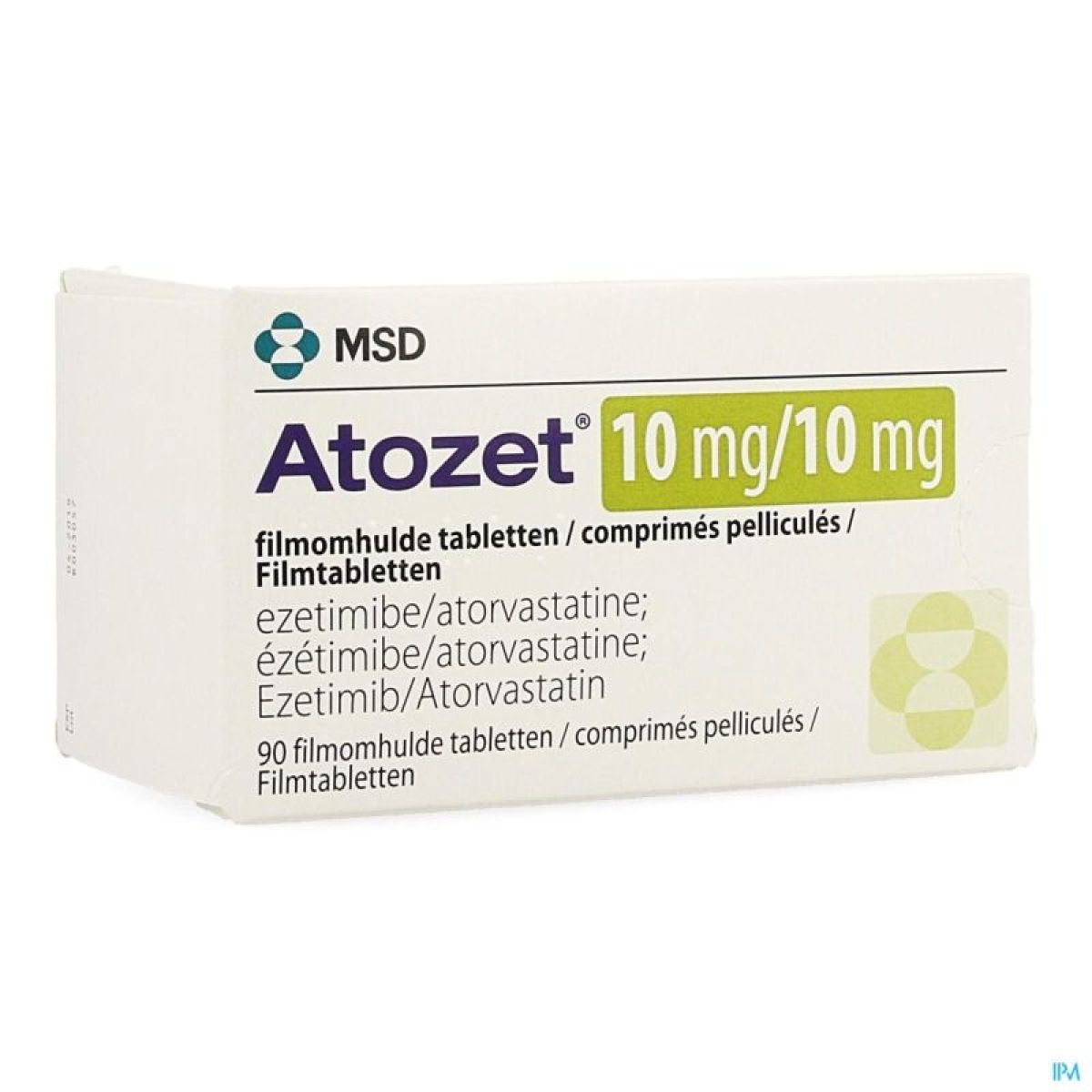 Atozet 10 mg / 10 mg, Filmtabletten
