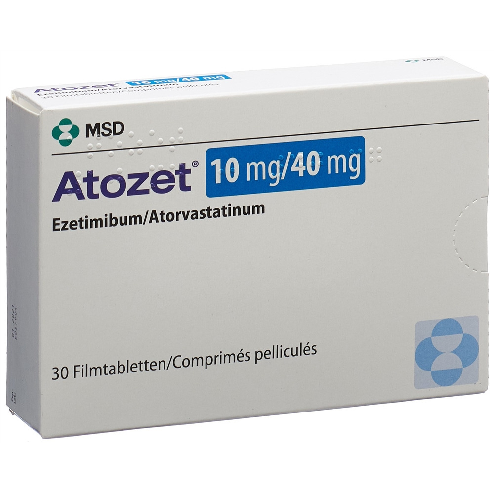 ATOZET cpr pell 10/40 mg 30 pce