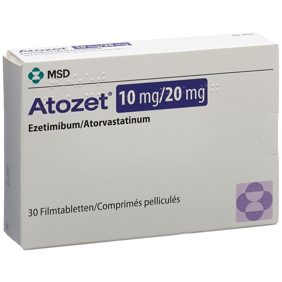ATOZET cpr pell 10/40 mg 30 pce