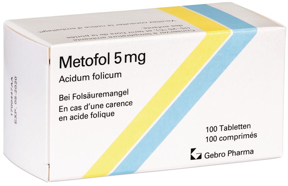 METOFOL cpr 5 mg 100 pce
