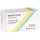 Metofol 5mg, Tabletten