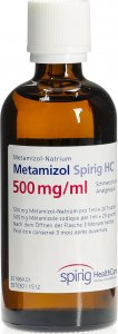 METAMIZOLE Spirig HC gouttes 500 mg/ml 20 ml