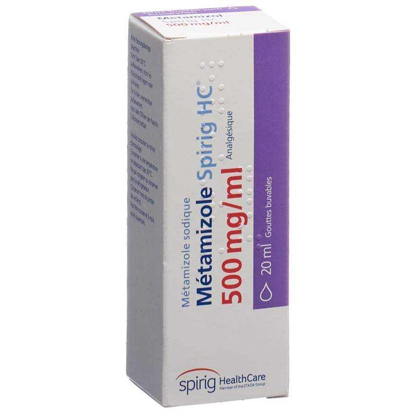 METAMIZOLE Spirig HC gouttes 500 mg/ml 100 ml