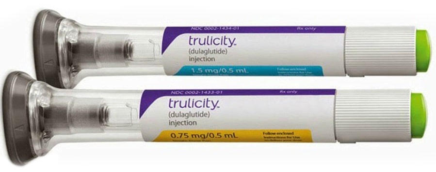 Trulicity 0.75 mg, solution injectable stylo pré-remplie à usage unique