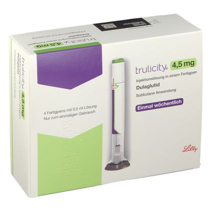 Trulicity 4.5 mg, solution injectable stylo pré-remplie à usage unique