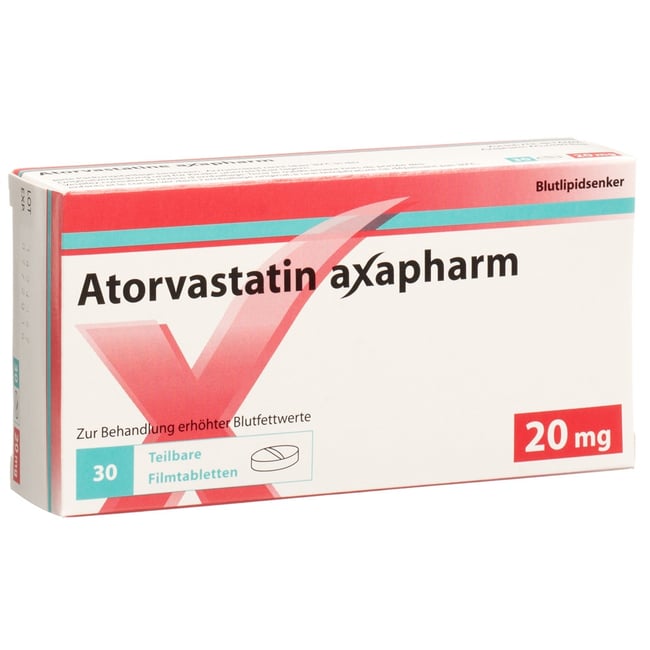 PRAVASTATINE axapharm cpr 40 mg (sécables) 30 pce