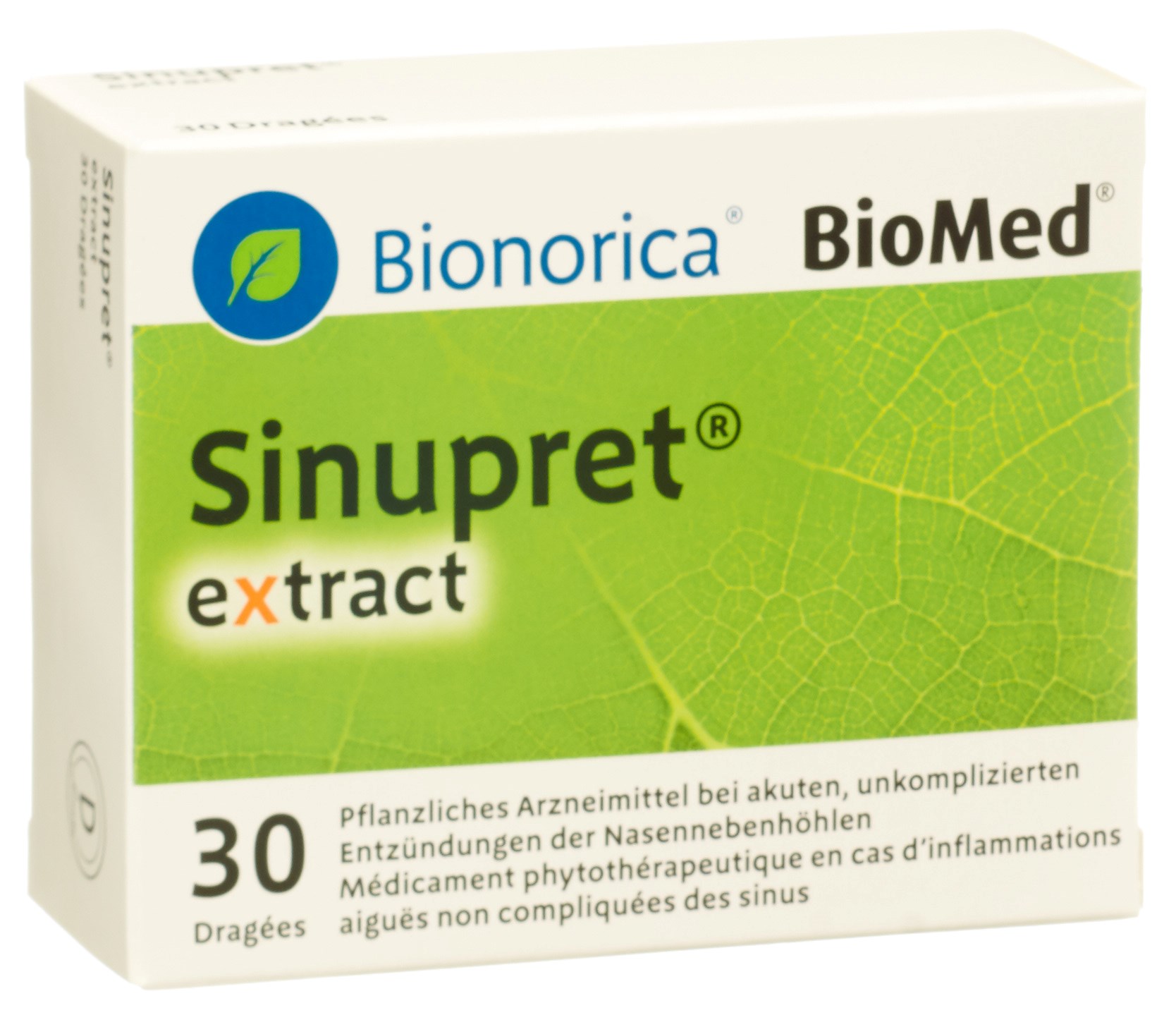 SINUPRET extract drag 30 pce