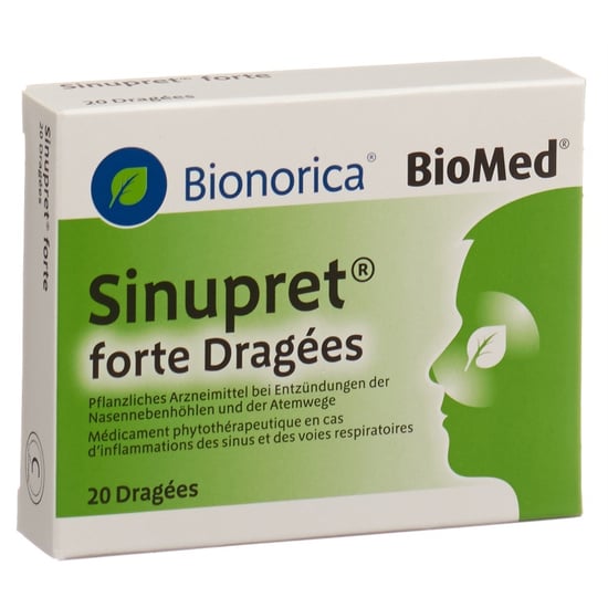 Sinupret extract, Dragées