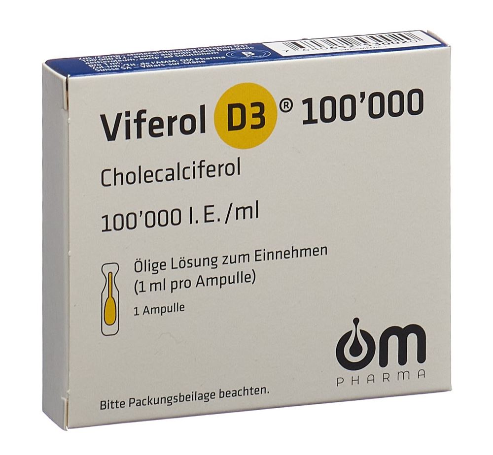 Viferol D3 100'000 UI / ml, solution buvable