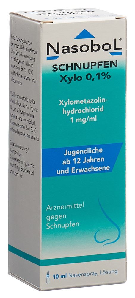 Nasobol Schnupfen Xylo 0.1%, Nasenspray