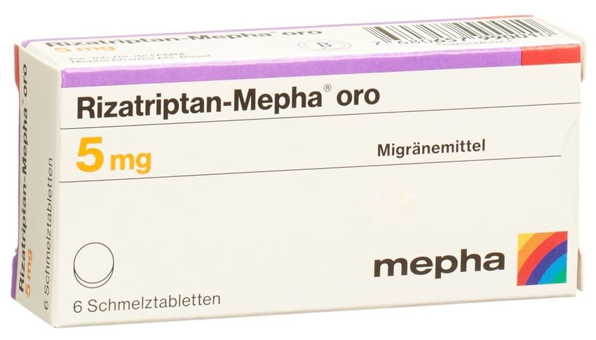 RIZATRIPTAN Spirig HC cpr orodisp 5 mg 6 pce