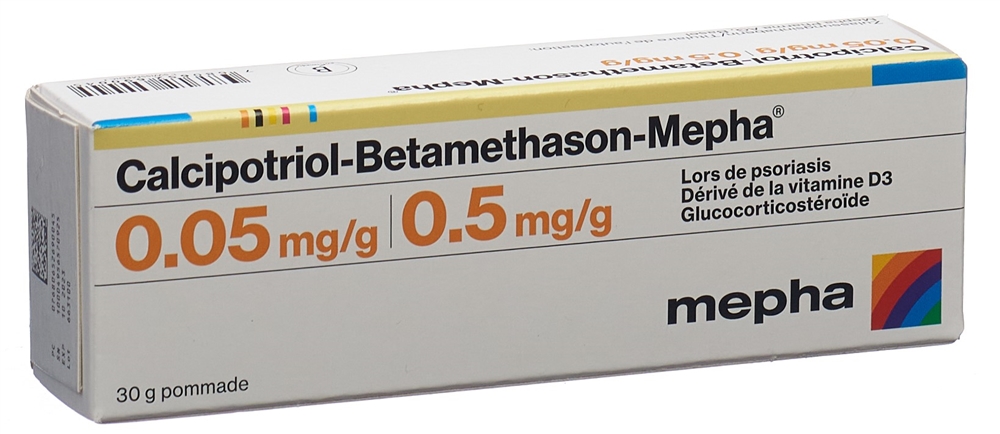 CALCIPOTRIOL Betamethason Mepha ong tb 30 g